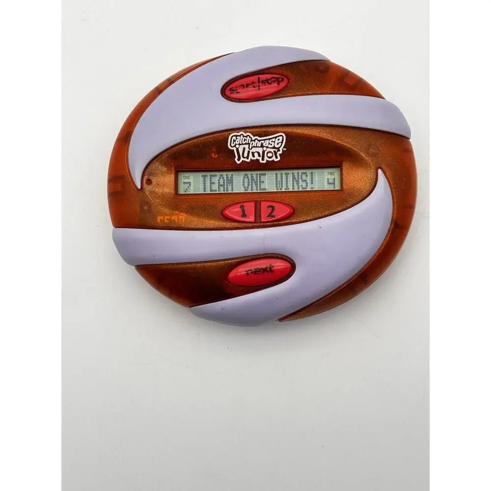 Vintage Catch Phrase Junior Jr Handheld Electronic Game Hasbro 2002 Tested/Works